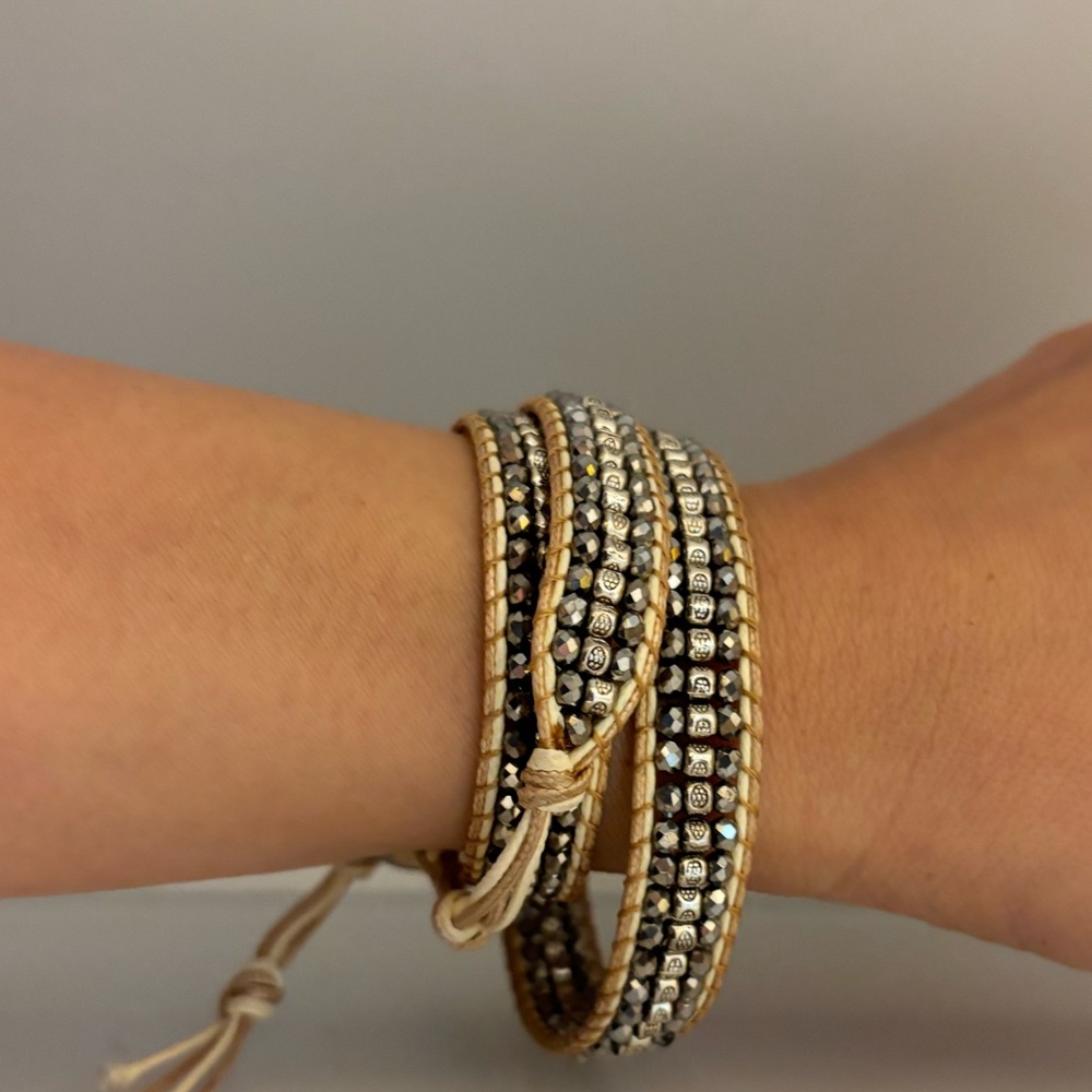 Handmade wrap bracelet